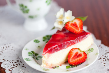 Strawberry cheesecake