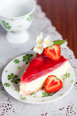 Strawberry cheesecake
