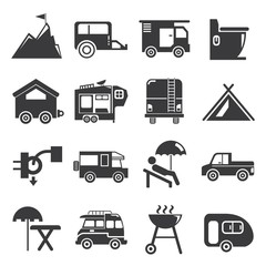 camper van icons