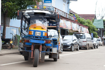 Skylap, public transport in Pakse, Laos