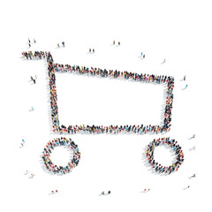 people  shape  trolley purchase