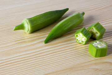 Fresh okra
