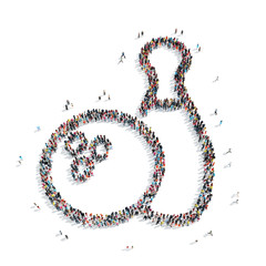 group  people shape  bowling