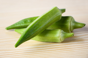 Fresh okra