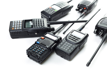 Portable walkie-talkies