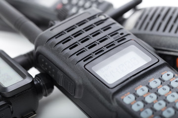 Portable walkie-talkies