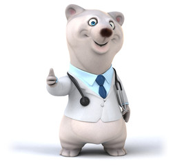Obraz premium Fun bear
