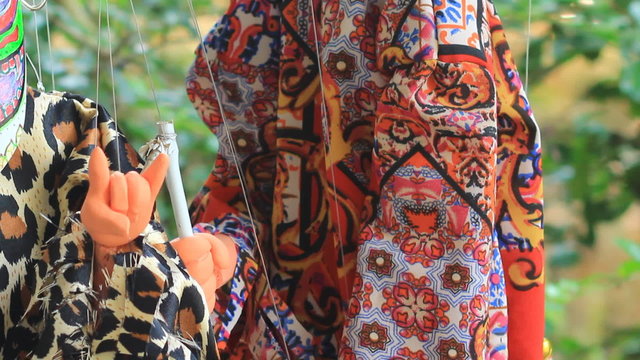 Traditional Thai String Puppet 

