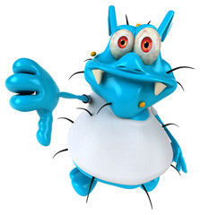 Germ with a white tshirt