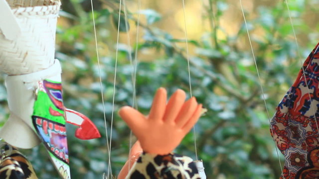 Traditional Thai String Puppet 
