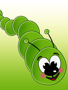 Kleine Raupe