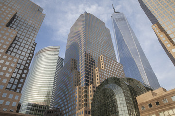 Fototapeta na wymiar Financial District