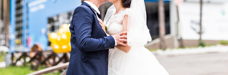 Beautiful wedding couple