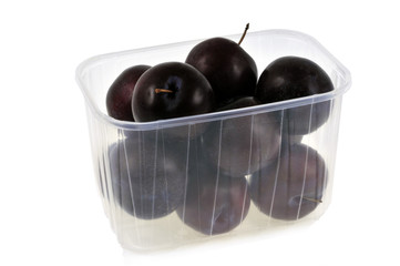 Barquette de prunes