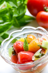 peeled tomato salad