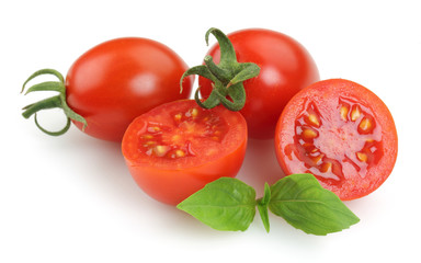 Cherry tomato and basil