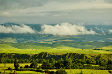 Obraz premium Green Tuscany hills