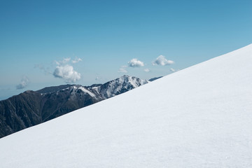 Trans-Ili Alatau mountains. On the way to Big Almaty peak.