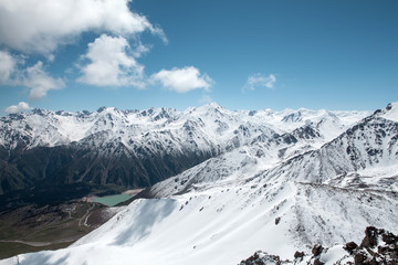 Trans-Ili Alatau mountains. On the way to Big Almaty peak.