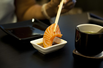 Salmon Sashimi