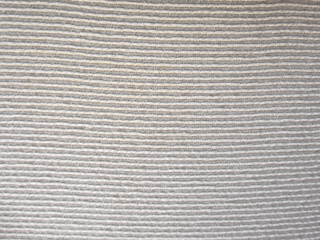 Texture of white fabric striped for background