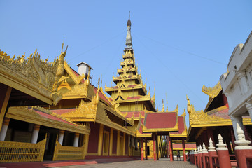 Fototapeta premium Royal palace, Myanmar