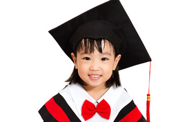 Asian Child Graduation