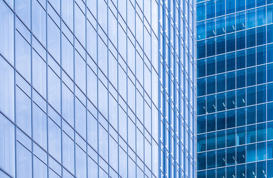 High rise modern building as pattern and background