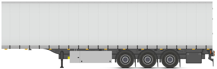Remorque camion bache © Norman75