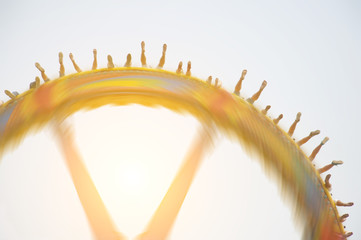 Super pendulum  in amusement park