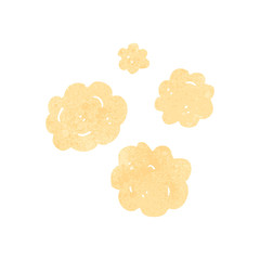 smoke cloud design element