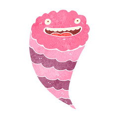 retro cartoon cloud symbol