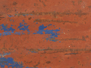 Fototapeta na wymiar Abstract textured rust metal surface background