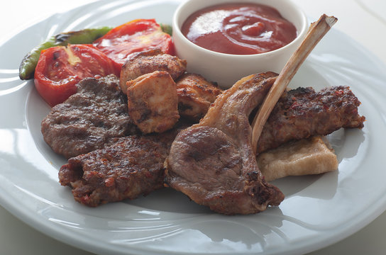 Turkish Mixed Grill Kebab
