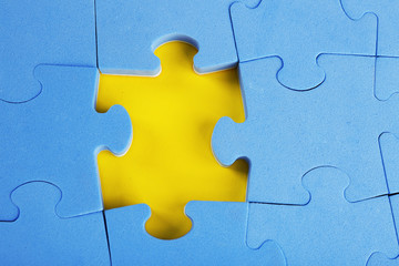Fototapeta premium Puzzle pieces