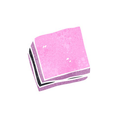 retro cartoon candy