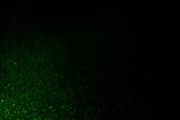 abstract dark bokeh lights background ,  defocused background, glowing galaxy