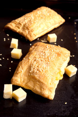 bread puff with cheese