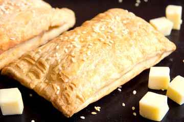 bread puff with cheese