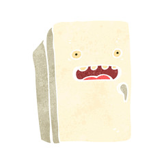 retro cartoon refrigerator