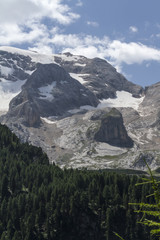 glacier mountain landscape