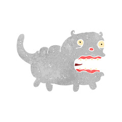 retro cartoon funny cat