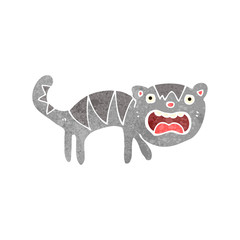 retro cartoon cat