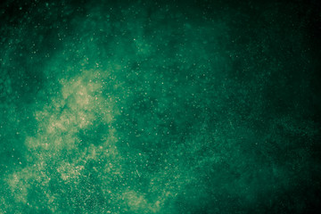 abstract dark bokeh lights background ,  defocused background, glowing galaxy