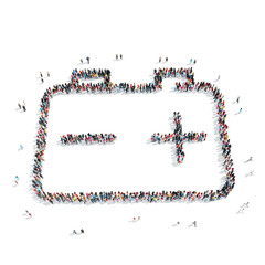 group  people  shape  battery