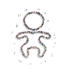 group  people  shape  child