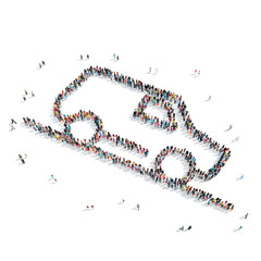 group  people  shape  car
