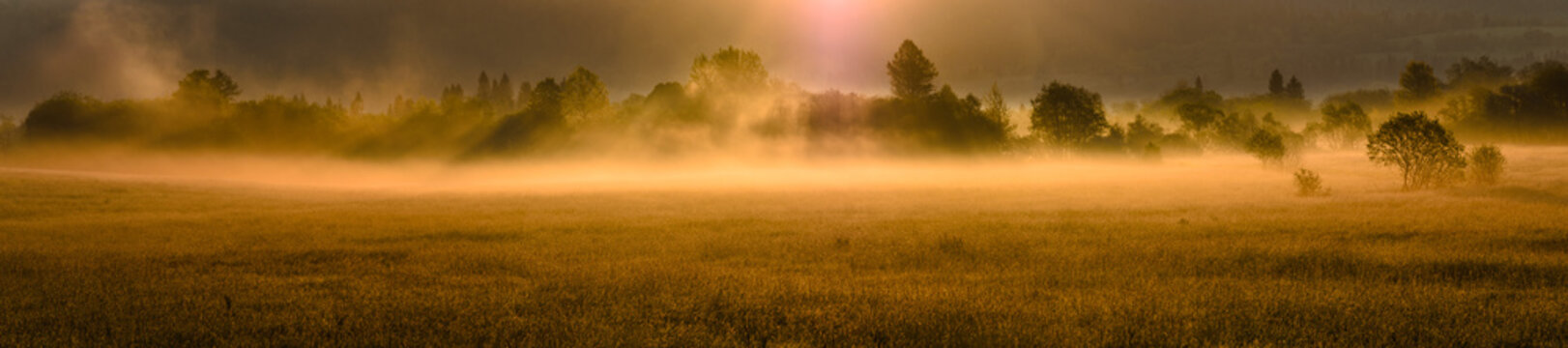 Fototapeta Wschód nad rzeką
