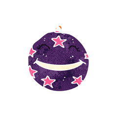 retro cartoon christmas decoration