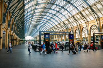 Kings Cross Station - Powered by Adobe
